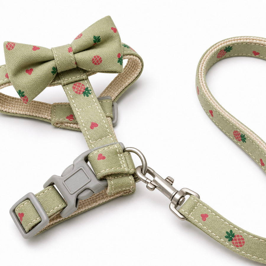 Olive Green Bow