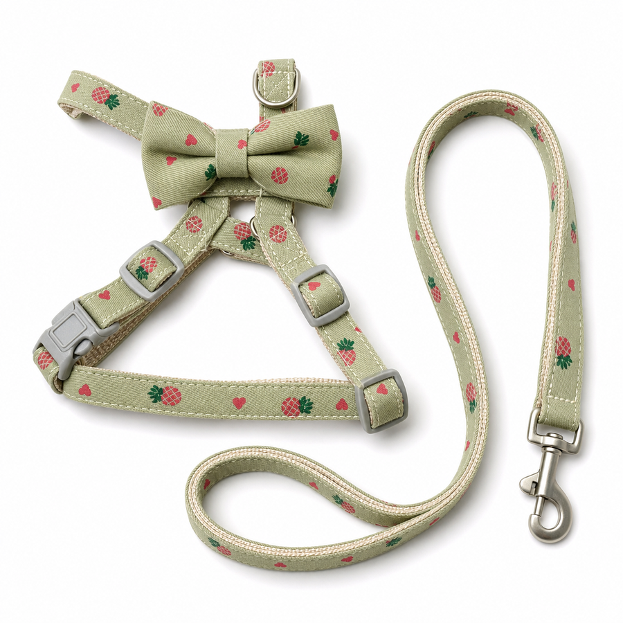 Olive Green Bow