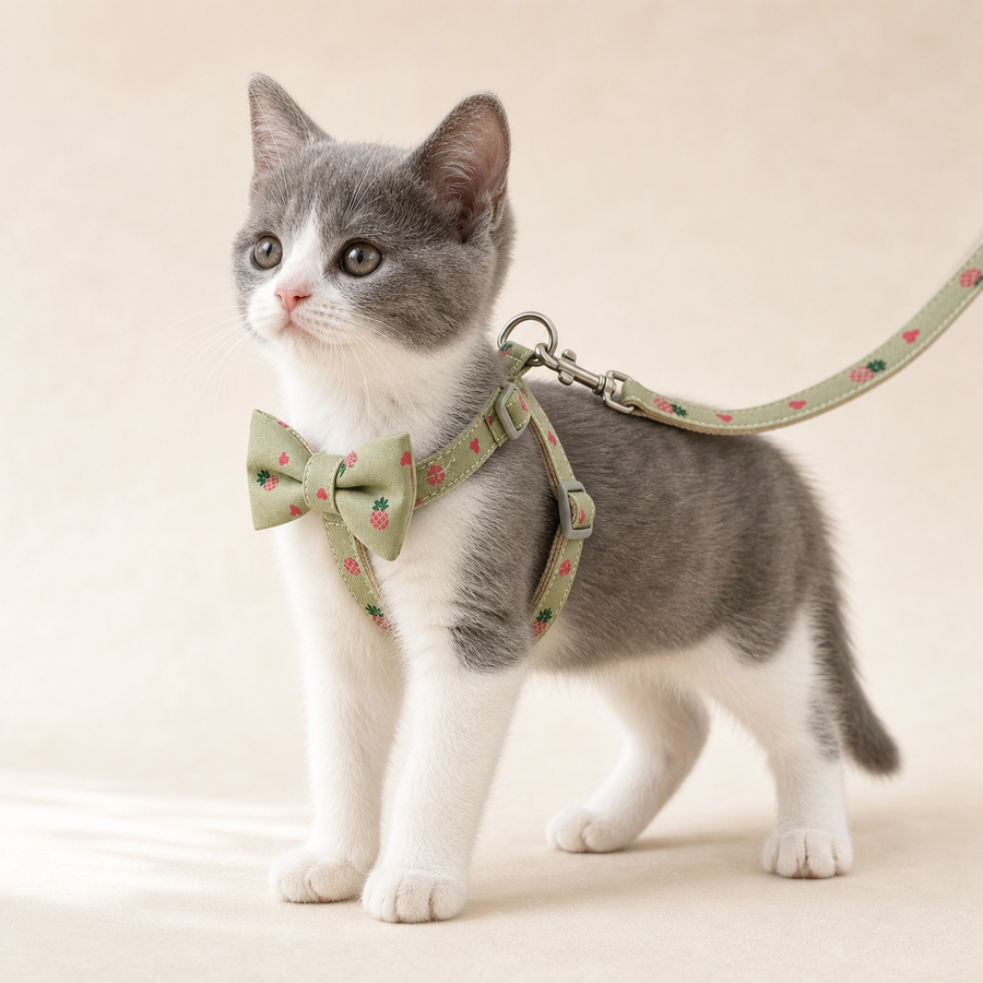 Olive Green Bow